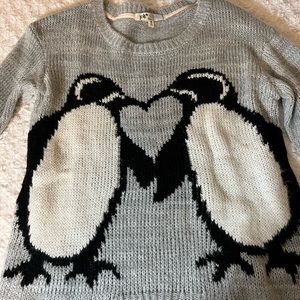 Penguin Sweater Size Medium